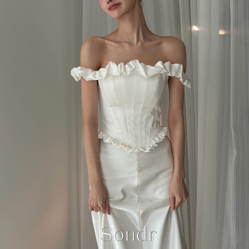 Modern Korean Lifestyle - Robe de mariée coréenne Sondr Boho