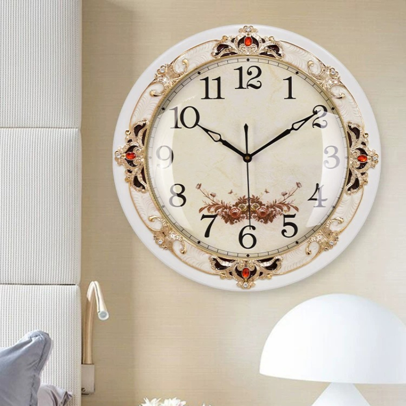 Modern Korean Lifestyle - Horloge murale vintage de luxe, horloge