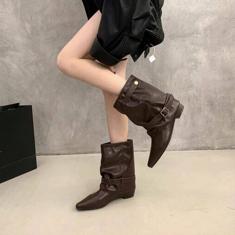 Bottines classiques à bout poi - Modern Korean Lifestyle avis et prix